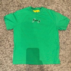 Off-White Kids Green Bandanna Tee Shirt